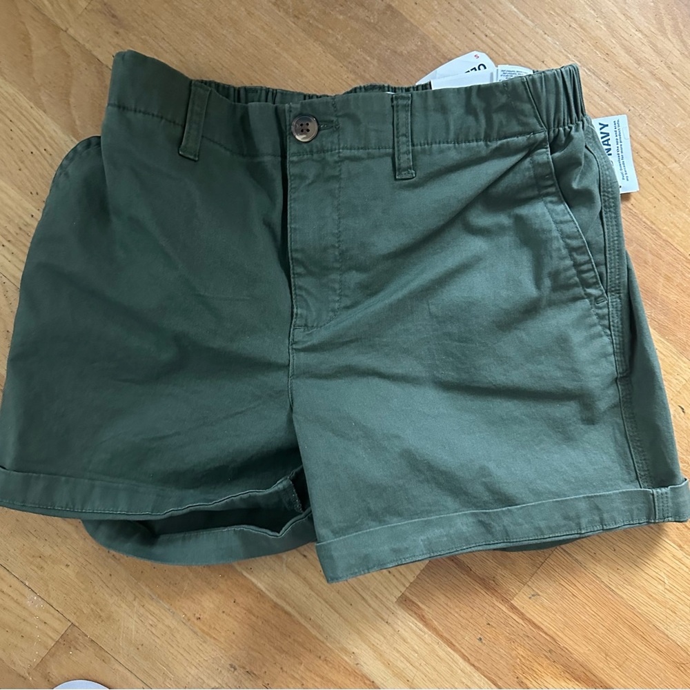 New Green Casual Shorts